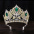 Elegant Silver Tiara Embellished with Sparkling Rhinestones