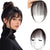 Perfectly Light and Breathable Clip-In French Bangs