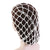 Beautifully Crafted Crochet Hair Net with Faux Pearls