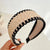 Summer Boho Style Twisted Wide Brim Straw Braided Headband