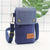Mini Canvas Phone Bag with Adjustable Crossbody Strap