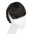 Natural and Realistic Braided Headband with Straight Bangs