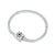 Women's Sun Flower Charm in Snake Chain Sterling Silver Bracelets