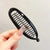 Compact Matte Finish Banana-shaped Hair Clips for Everyday Use