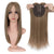 Realistic Clip-In Straight Hair Topper with Bangs for Women