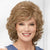 Medium-Length Layered Hair Wig with Soft Curls and Wispy Side Bangs