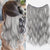 Fluffy Colorful Wavy Clip-In Hair Extensions for Instant Style