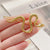 Women's Gothic Hair Clips with a Striking Snake Design