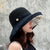 Lightweight and Foldable Women's Summer Hat with Mesh Side Panels