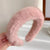 Stylish and Warm Thick Plush Faux Fur Headbands with Soft Padding