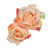 Beautiful Feminine Flair Double Rose Flower Hair Clips
