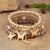 4Pcs Bohemian Style Beaded Butterfly Bracelet Set for Women