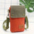 Mini Canvas Phone Bag with Adjustable Crossbody Strap