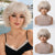 Women's Layered Blonde Shag Wigs with Flattering Bangs Collection