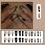 Y2K Edgy Punk Gothic Design Black Press-on Fake Nails