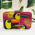 Tropical Toucan Bird Design Rhinestone Evening Clutch Purse