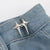 Adjustable and Detachable Metal Cross Star Jeans Waist Tightener
