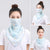 Breathable Chiffon Sun Protection Face Mask Scarf for Summer