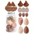 14-Piece Multi-Shape Design Foundation and Makeup Sponge Set