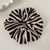 Vibrant Large Stripes Pattern Knitted Elastic Ponytail Hair Ties