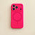 Magnetic Wireless Charging Silicone Back Cover Phone Case for iPhone