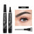 Long-Lasting Waterproof Eyebrow Pen with 4 Split Tip for Perfect Brows