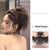 Voluminous Curly Messy Bun Hair Scrunchie for Perfect Updos