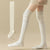 High Elasticity Women's Solid Color Knee High Socks
