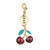 Women's Sweet Cherry Charm Handbag Pendant Keychain