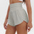 Sporty Women's Quick-Dry Athletic High-waisted Dolphin Shorts