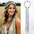 Women's Boho-Inspired Colorful Rope Tassel Hairband