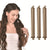 Soft Satin Heat-Free Curling Rods for Gorgeous Waves