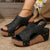 Women's Peep-Toe Wedge Heel Sandals for Comfort and Style
