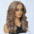 Voluminous Wavy Lace Front Hair Wigs with Face-Framing Curl Details