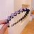 Eye-Catching Non-Slip Rhinestone Flower Fashion Hairbands