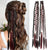 Clip and Go Braided Bohemian Vibe Hair Extension with Beads