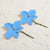 Women's Oversized Enamel Flower Design Dangle Earrings