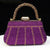 Exquisite Night Out Rhinestone Embellished Top Handle Evening Bag