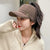 Empty Top Knitted Outdoor Sun Visor Sports Hat for Women