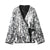 Sparkly Sequin Kimono Wrap Front with V-Neck and Side Tie