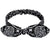 Women's Paisley Pattern Cross Knot Elastic Headbands