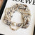 Elegant Pearl Chain Neck Scarf with Magnetic Buckle for Women
