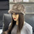 Women's Solid Color Plush Winter Faux Mink Fur Hat