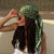 Polka Dot Print Square Head Scarf for Women’s Fashion Statement
