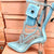 Women's Light-Up Transparent LED Party Boots with High Heels