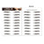 6D Waterproof Long Lasting Natural Hair-Like Eyebrow Tattoos Sticker