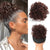 Short Curly Messy Bun Ponytail Extension with Elastic Drawstring