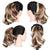 Short Wavy Claw Clip-On Ponytail Hair Extension for Women