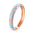 Beautiful Enameled Floral Bangle Bracelets for Women’s Fashion