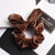 Velvet Bow Knot Design Elastic Hair Tie Scrunchies
